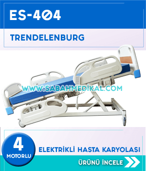 4 Motorlu Hasta Yatağı