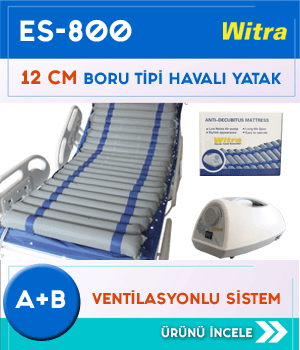 Witra Boru Tipi Havalı Yatak AB 12 Cm