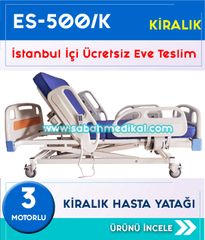 Kiralık Hasta Karyolası 3 Motorlu