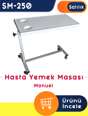 Hasta Yemek Masası Manuel